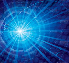 時尚炫彩科技背景矢量素材